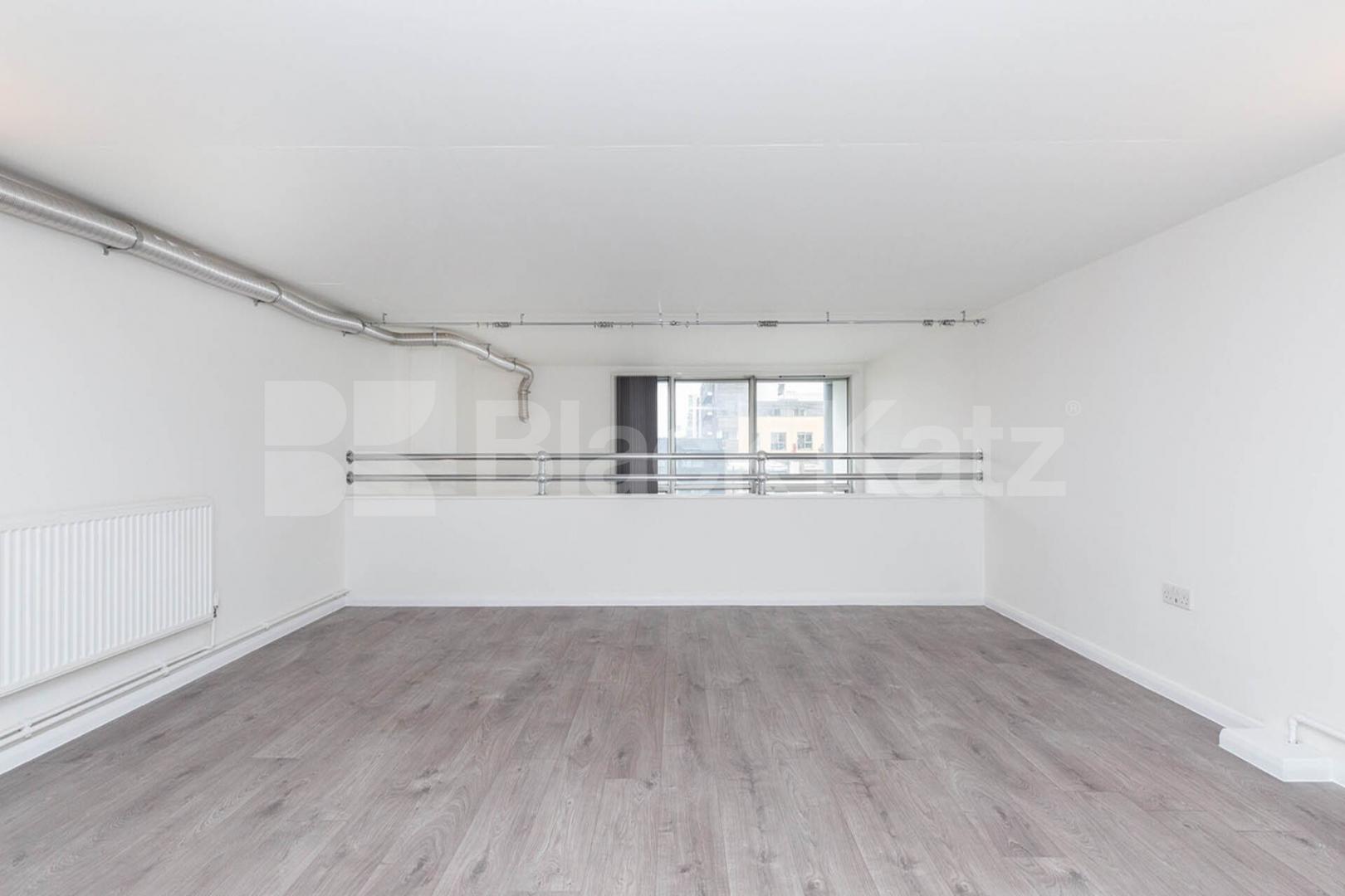 The iconic Ability Plaza development in Dalston with large terrace  Ability Plaza - Kingsland Road, Dalston / Haggerston